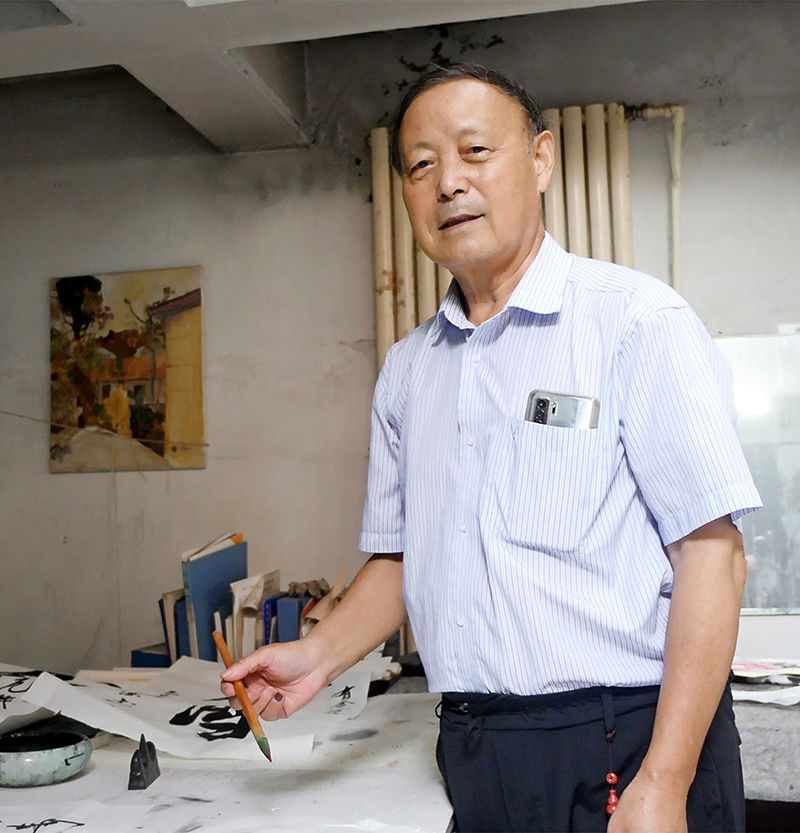 大家小院里的墨香中秋—— 临沂融媒《沂蒙风采》“大家小院” 书画笔会直播圆满举行 第 10 张