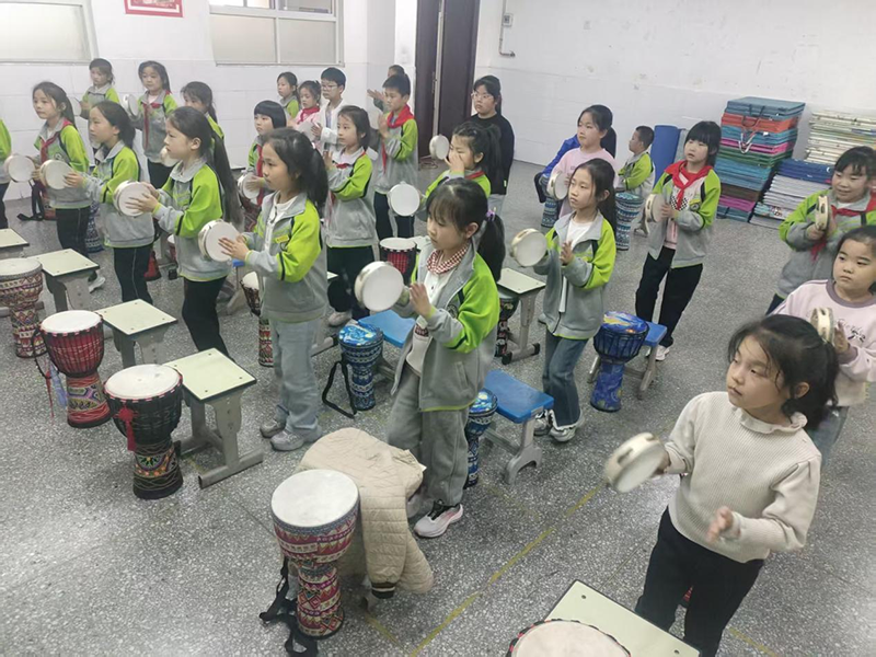鼓韵飞扬,趣享节奏|临沂北园路小学东岳校区非洲鼓社团风采 第 3 张 鼓韵飞扬,趣享节奏|临沂北园路小学东岳校区非洲鼓社团风采 第 3 张